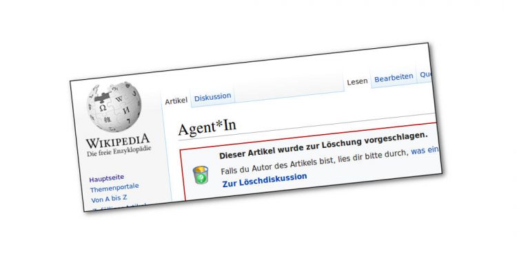 Wikipedia - AgentIn - Faktum Magazin