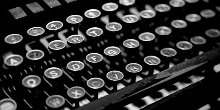 Schreibmaschine - Journalismus