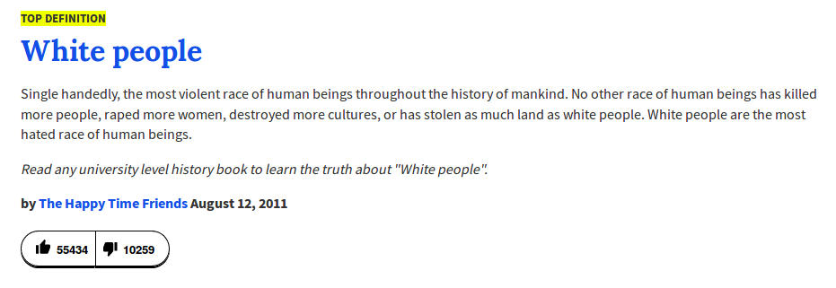 white people - top definition - urban dictionary - FAKTUM MAGAZIN