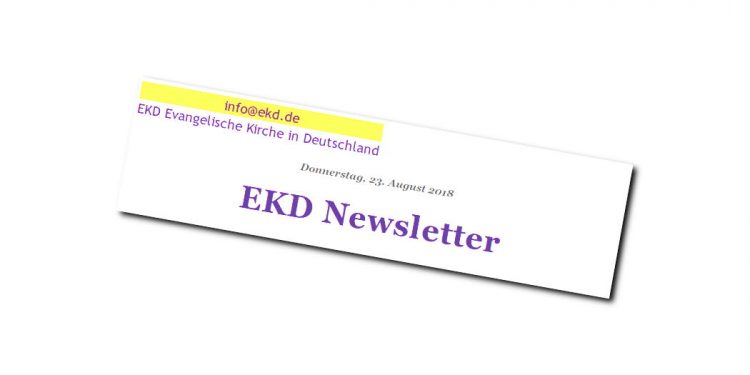 Klimagerechtigkeit - Evangelische Kirche - EKD Newsletter - Faktum Magazin